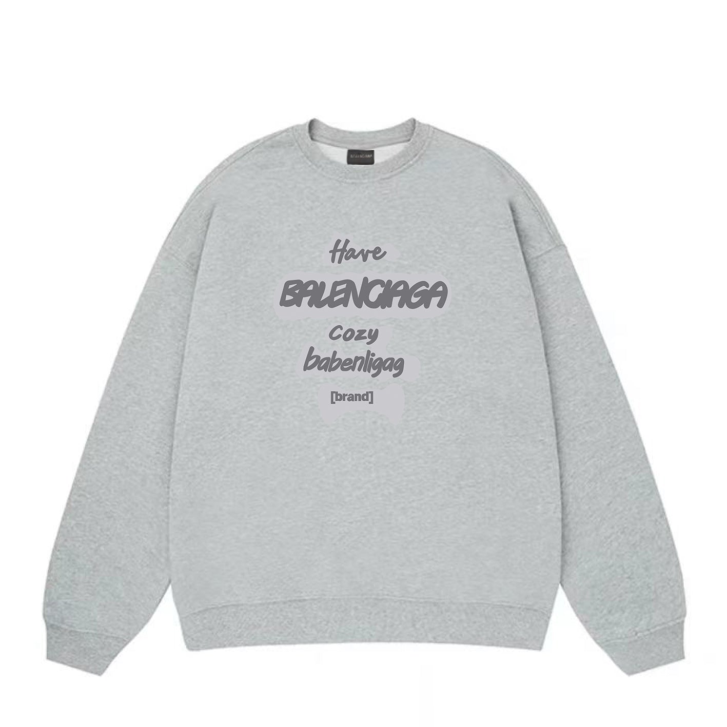 Classic Letter Print Sweatshirt