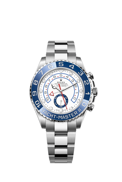 White - Steel 904L - Blue - 44mm