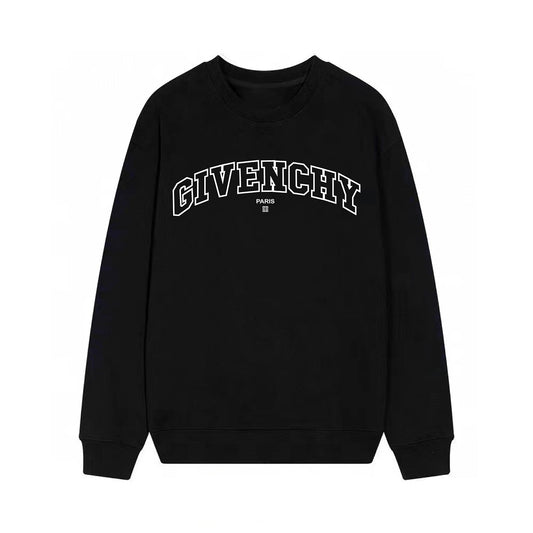 Hollow Letter Print Sweatshirt