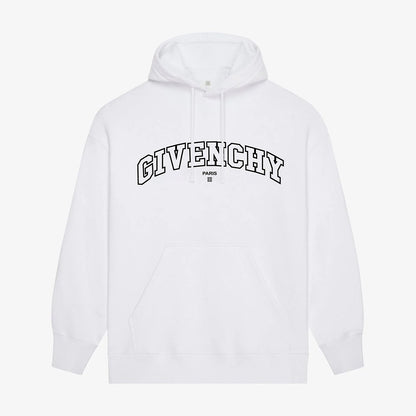 Hollow Classic Print Hoodie