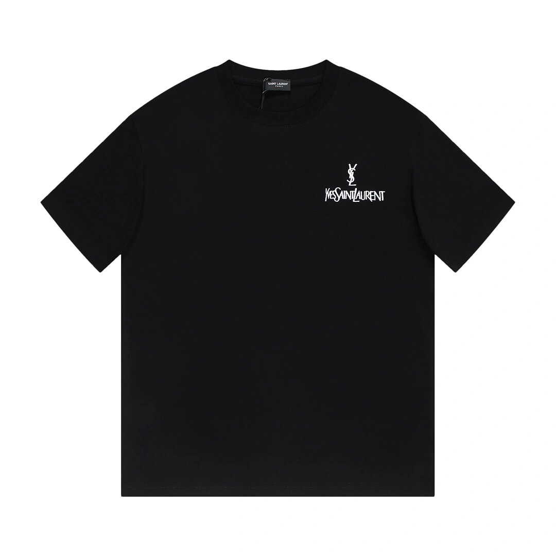 Small label straight T-shirt