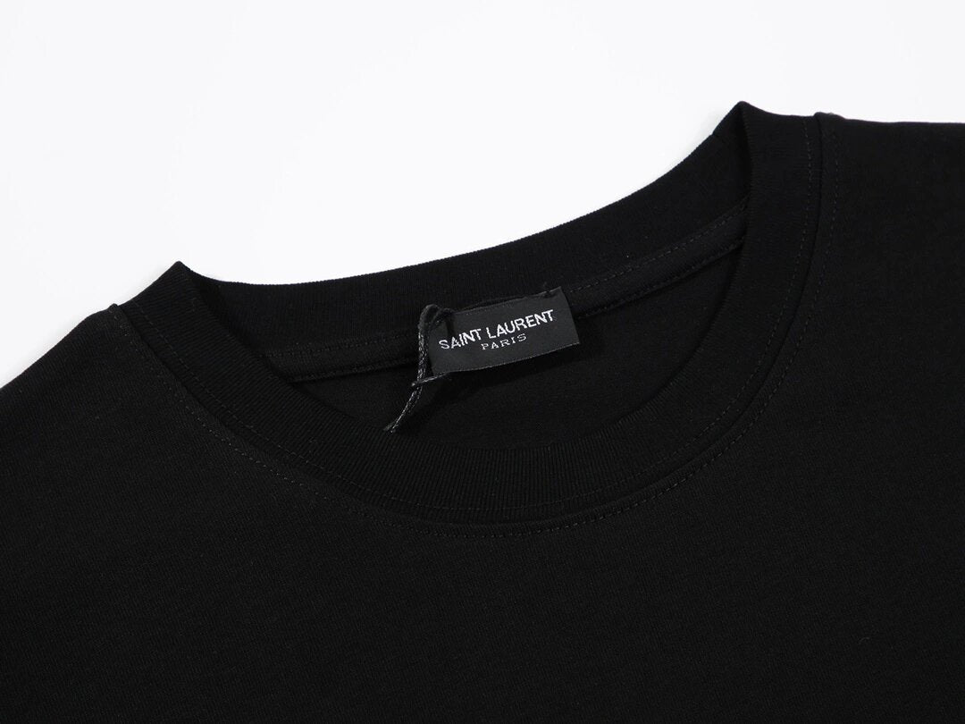 Small label straight T-shirt