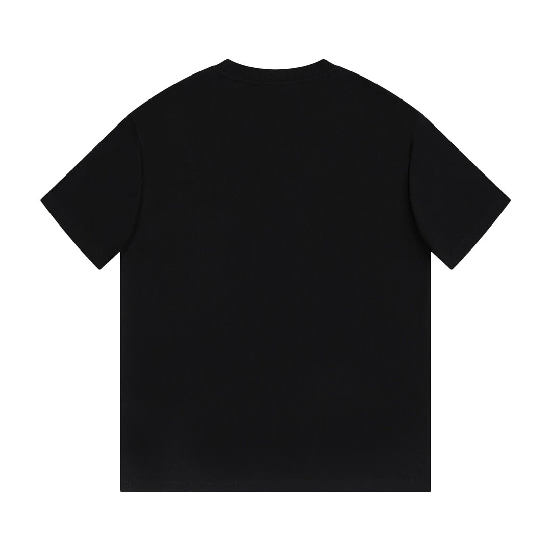 Small label straight T-shirt