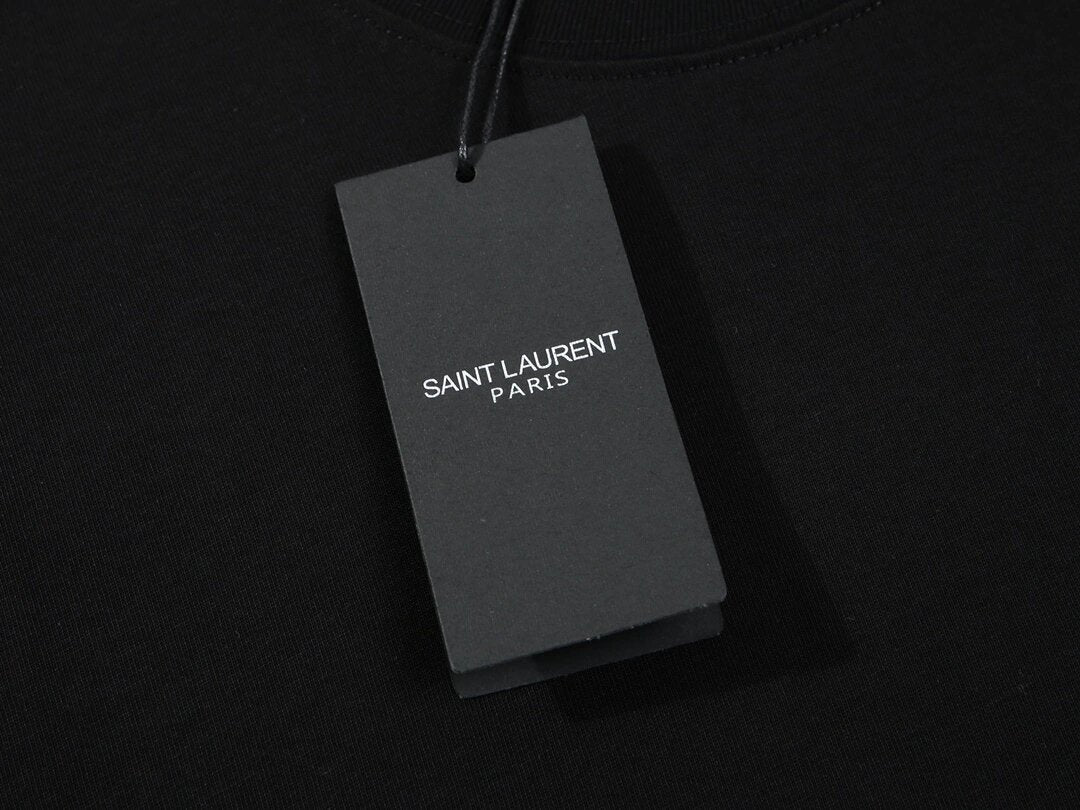 Small label straight T-shirt