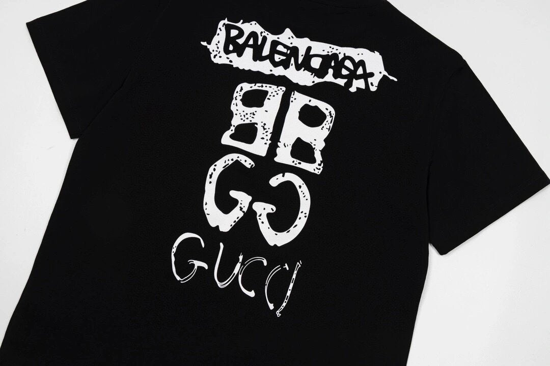 Double B double G joint design T-shirt