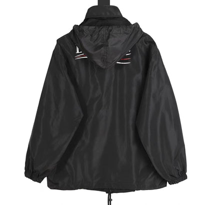 Classic Coke Wave Print Waterproof Jacket