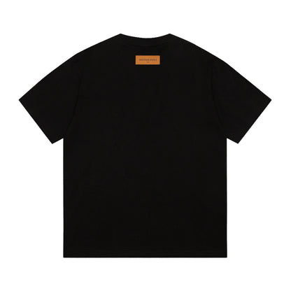 FW24 shell print short-sleeved T-shirt