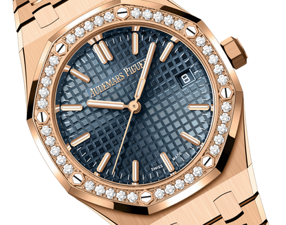 LADY -Blue Dial - Yellow 904L Steel - Automatic - 33mm