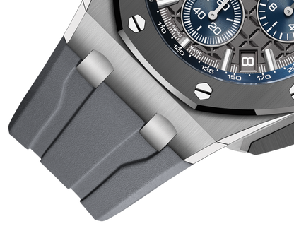 Grey OFFs - Grey Rubber - Automatic - 43mm