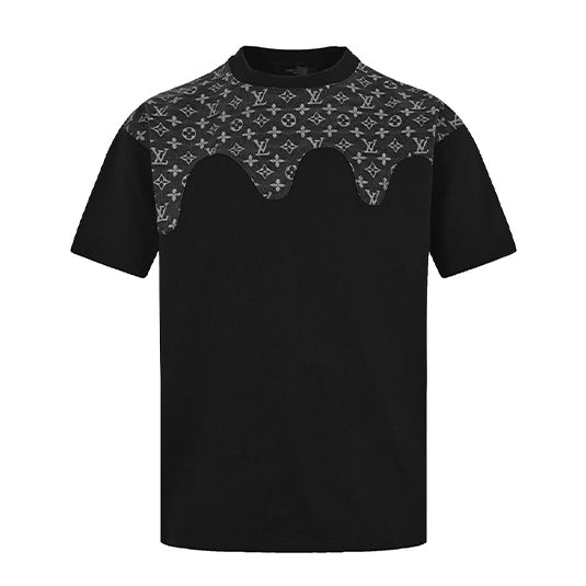 L's Printed Melting Ice Cream T-shirt - Black