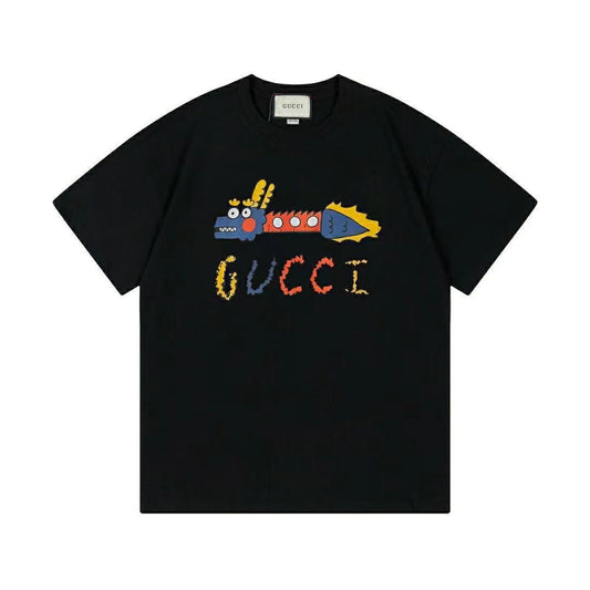 printed letter T-shirt