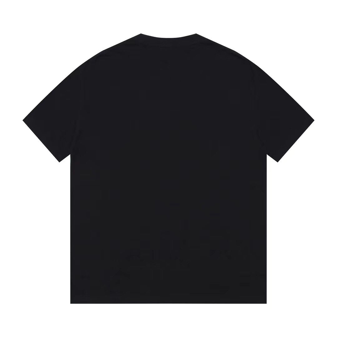 Website embroidery crew neck T-shirt