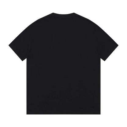 Website embroidery crew neck T-shirt