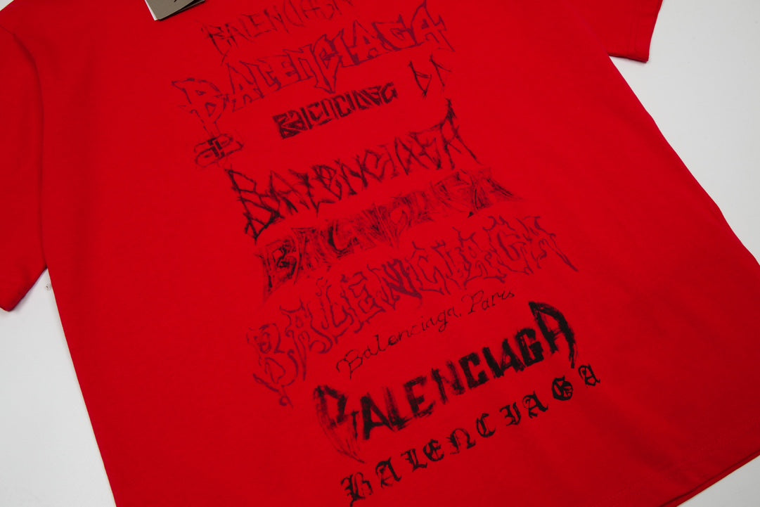 Sanskrit letter all over printed T-shirt