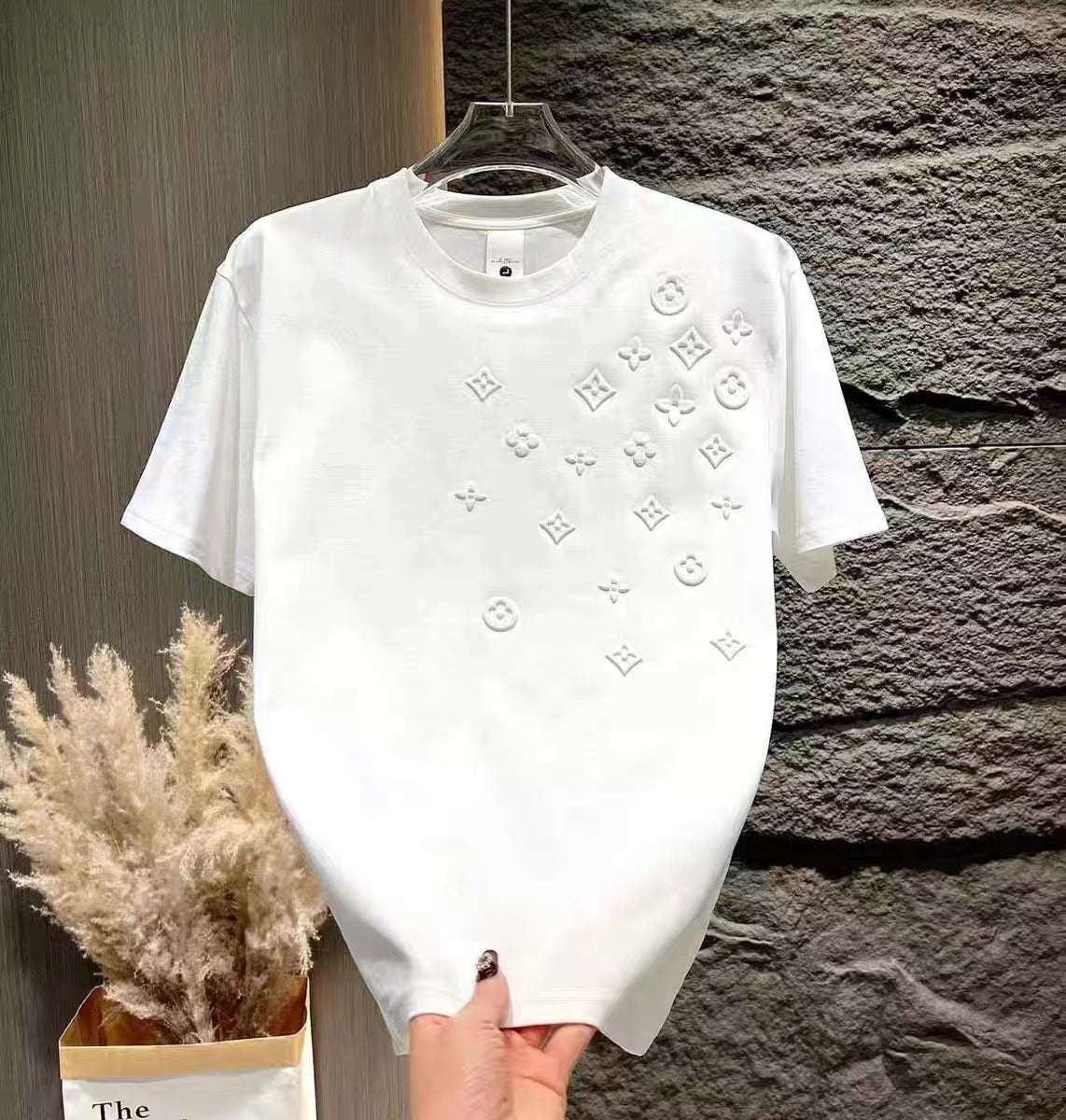 Embossed logo T-shirt