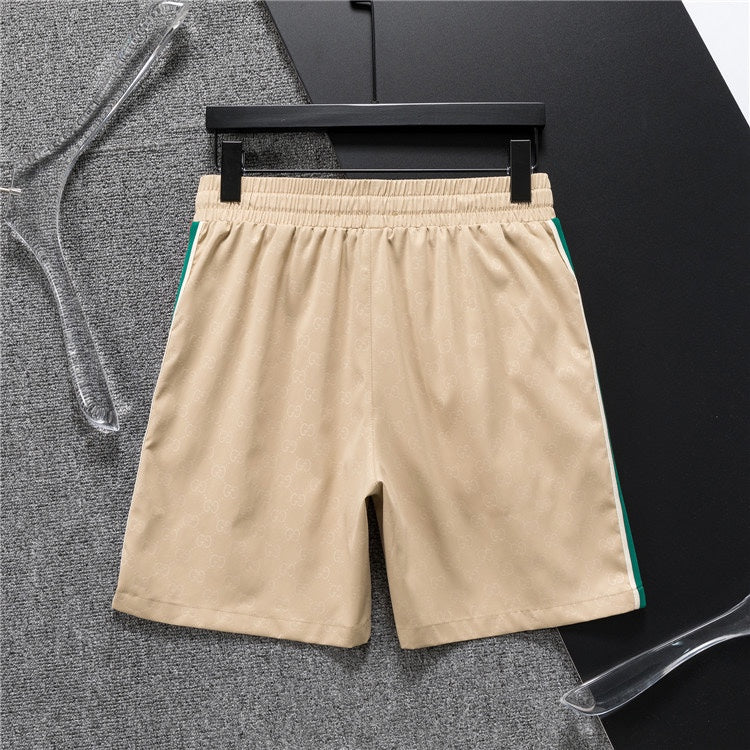 AS-Dark pattern side line shorts