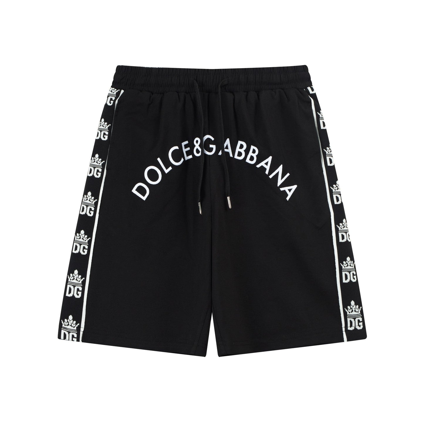 embroidered monogram shorts