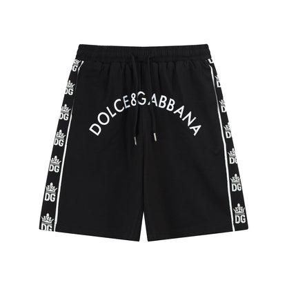 embroidered monogram shorts