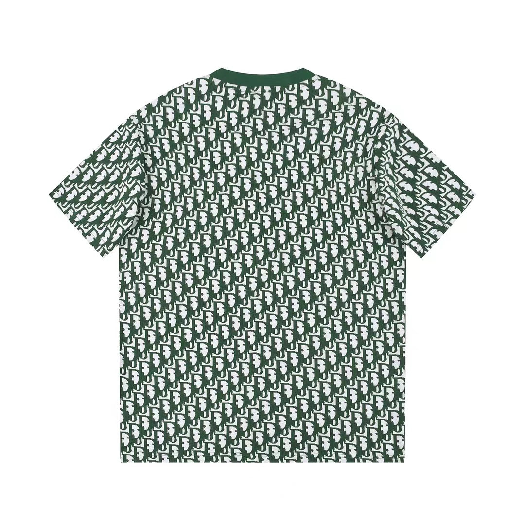 AS-Allover jacquard logo T-shirt