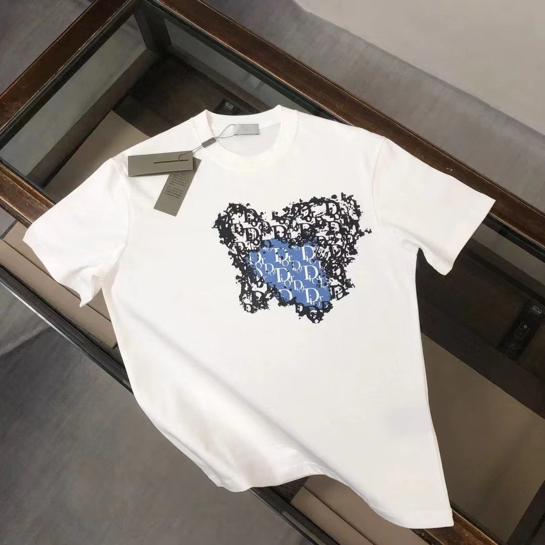 Spades heart print T-shirt