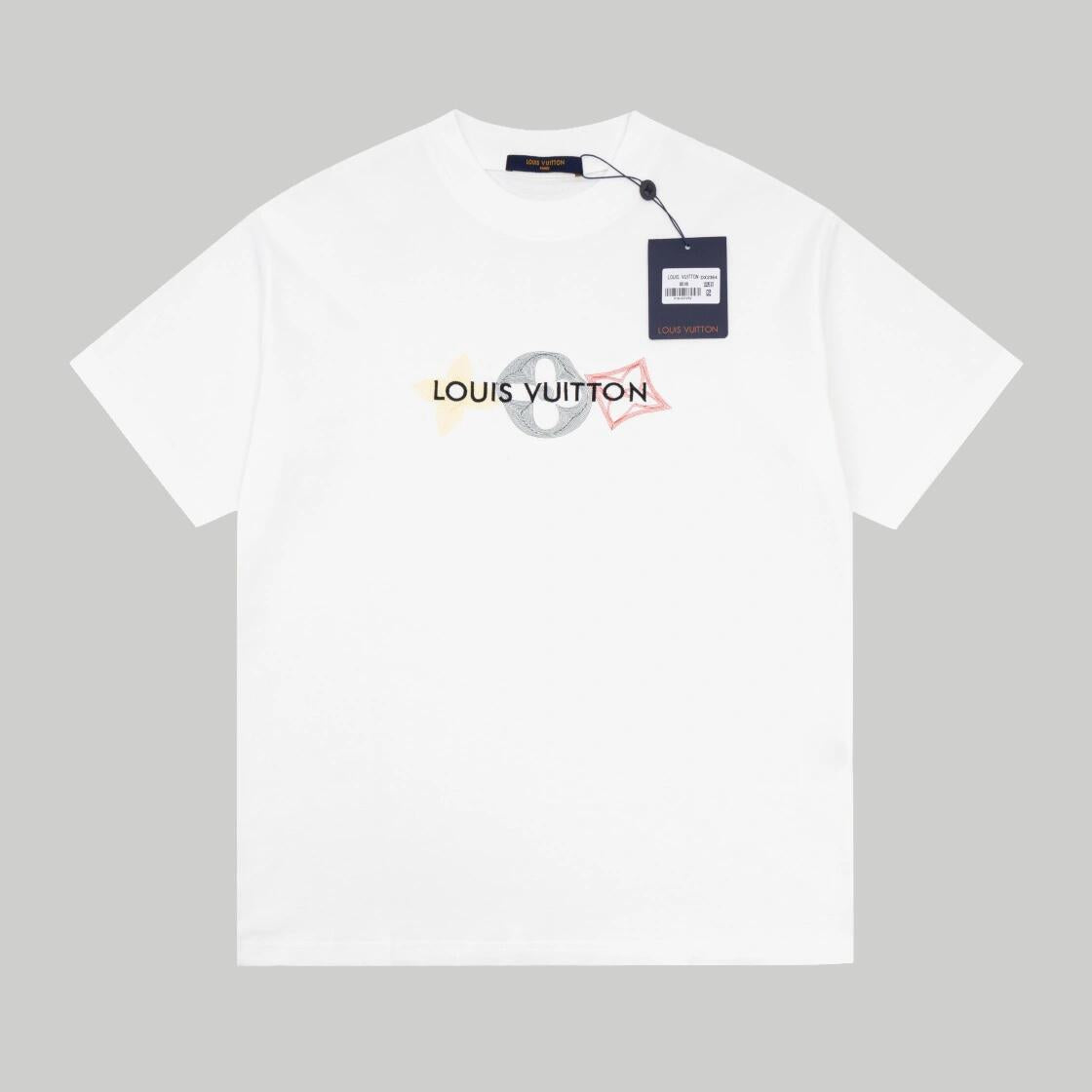 logo embroidered T-shirt