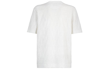 All over jacquard towel T-shirt