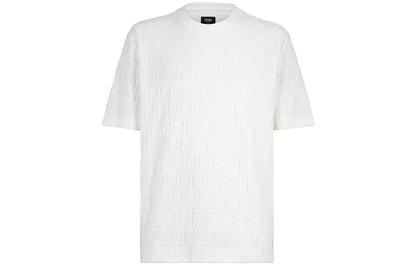 All over jacquard towel T-shirt