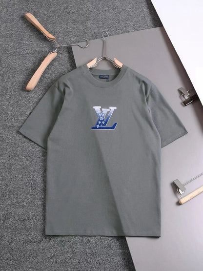 24SS Towel embroidery T-shirt