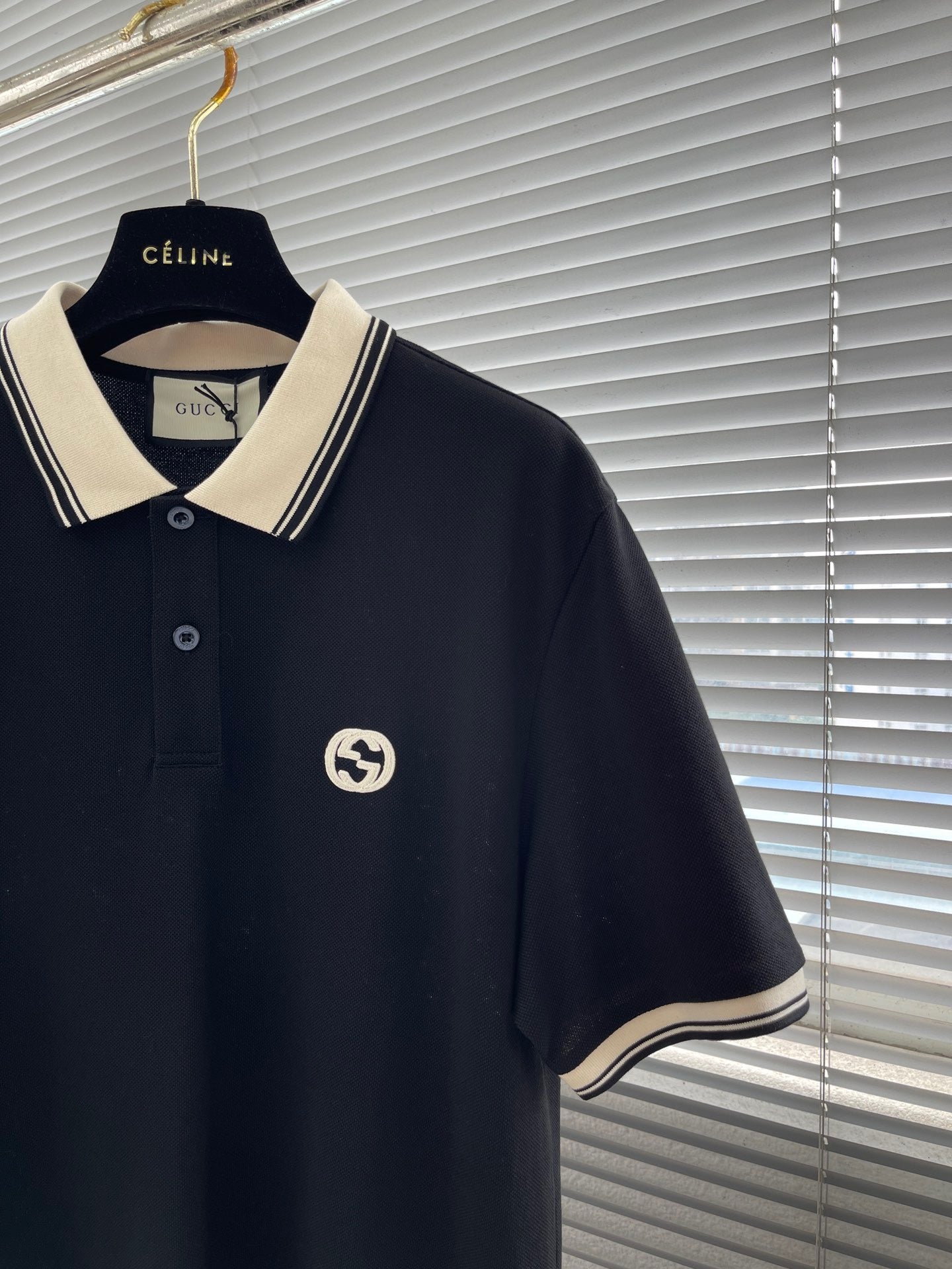 Classic embroidered logo polo shirt