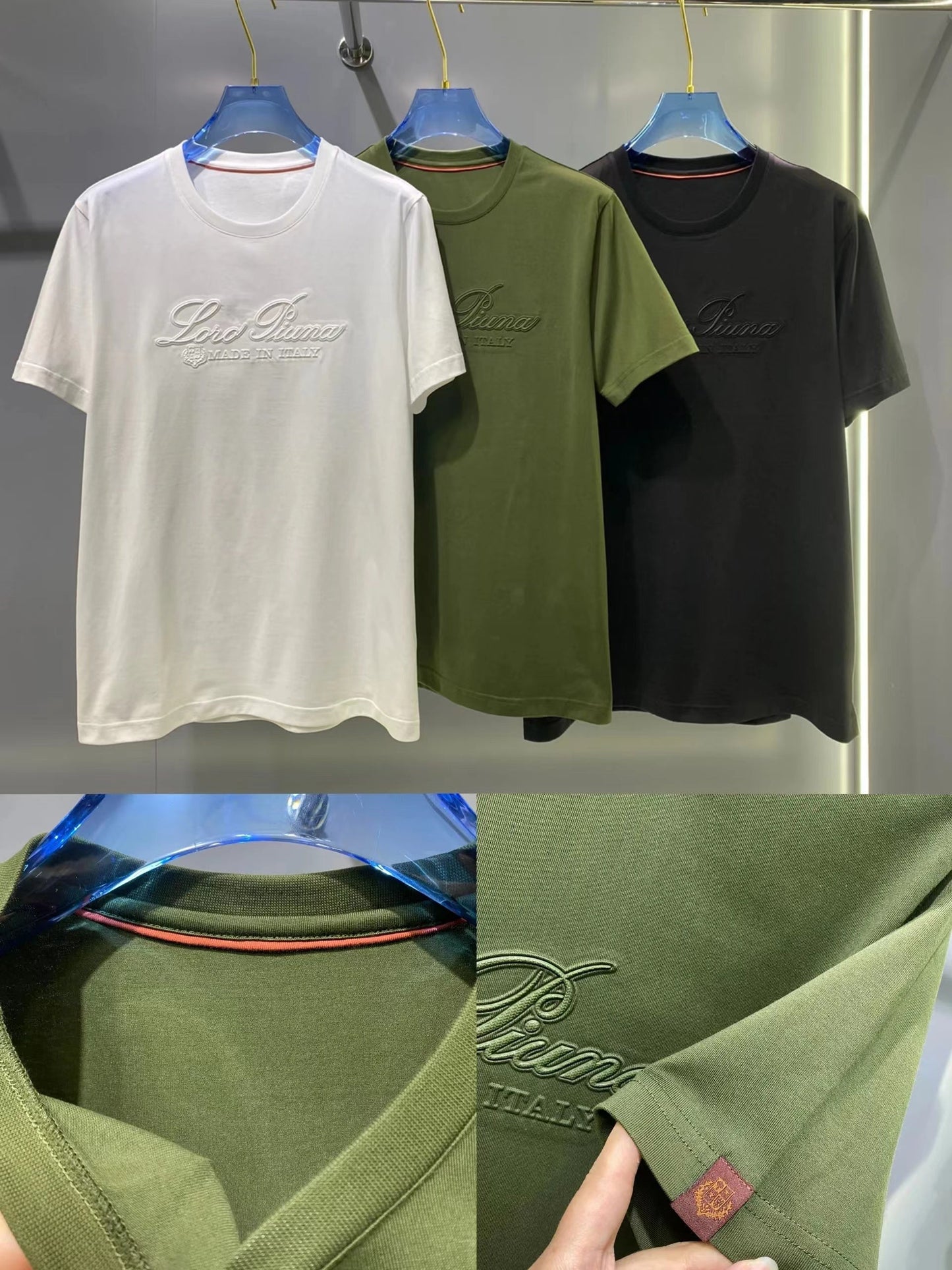 High-end cotton T-shirts