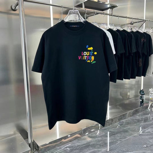 24ss Colorful logo cotton T-shirt