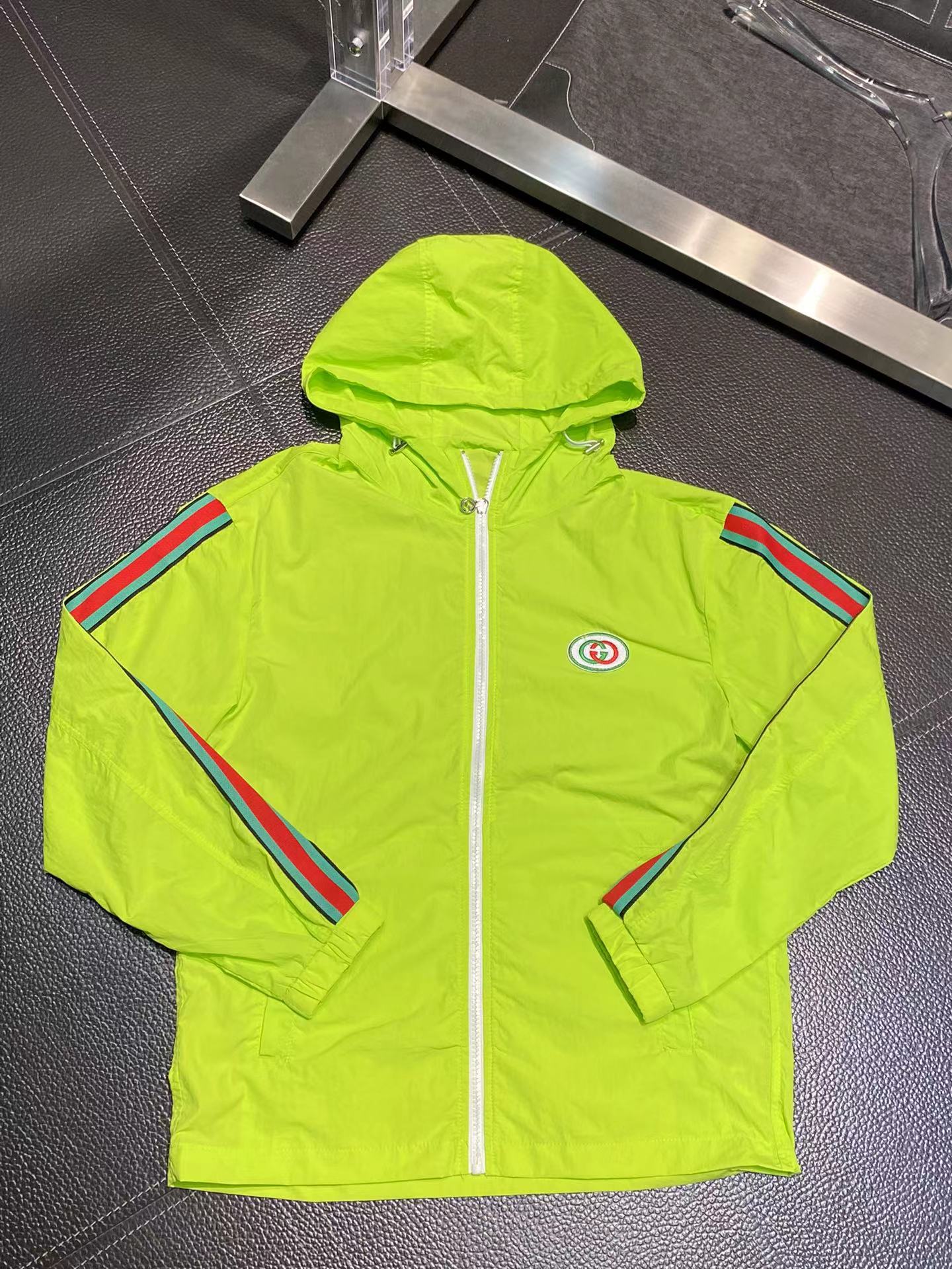 24ss Fluorescent green Best quality sports suit 1:1