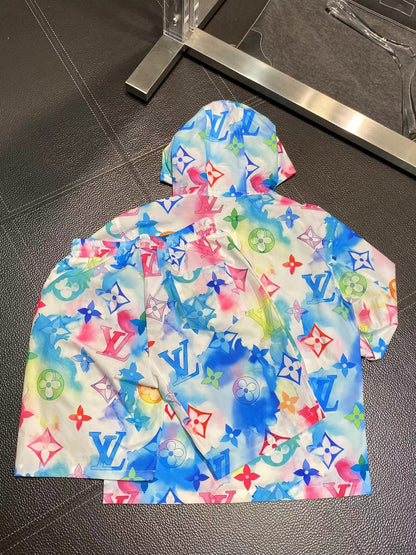 24ss Rainbow colors Best quality sports suit 1:1