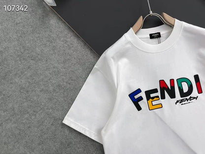 Family white letter T-shirt