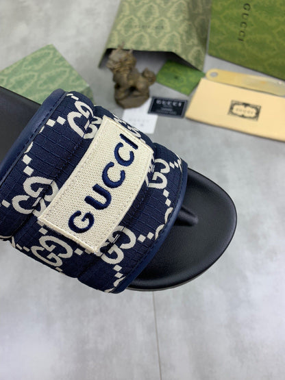 24SS GG logo thick-soled casual slippers