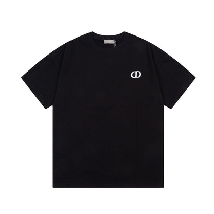 Letters classic small embroidery T-shirt