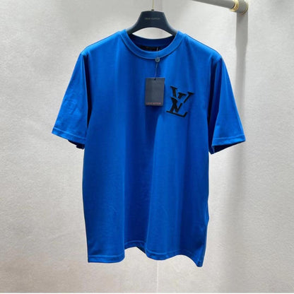 Blue classic versatile T-shirt