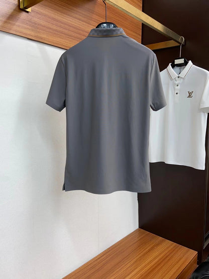 New Simple Short Sleeve Lapel POLO Shirt