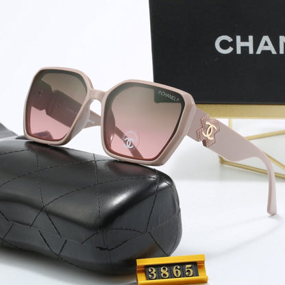 Fashionable Polygon Oversized Sunglasses