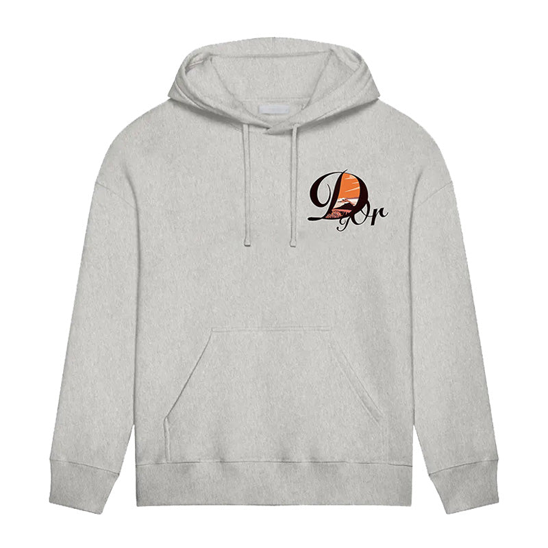 Sunset Print Hoodie