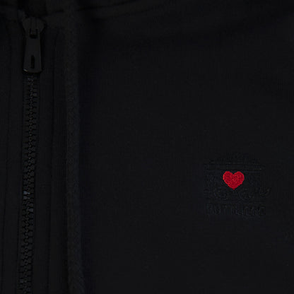 Zip-Hoodie "Lore" Black