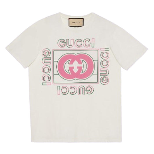 Pink Vintage Print T-SHIRT