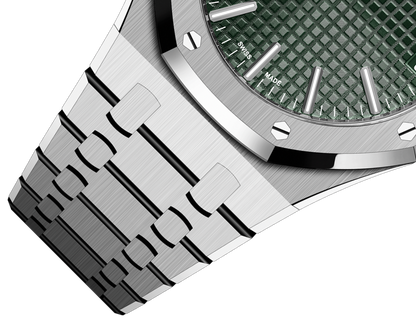 Green Dail - Stainless Steel - Automatic - 41mm