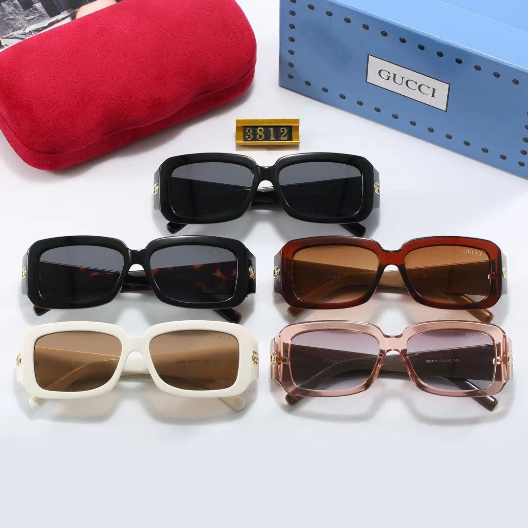 Chunky Frame Retro Sunglasses