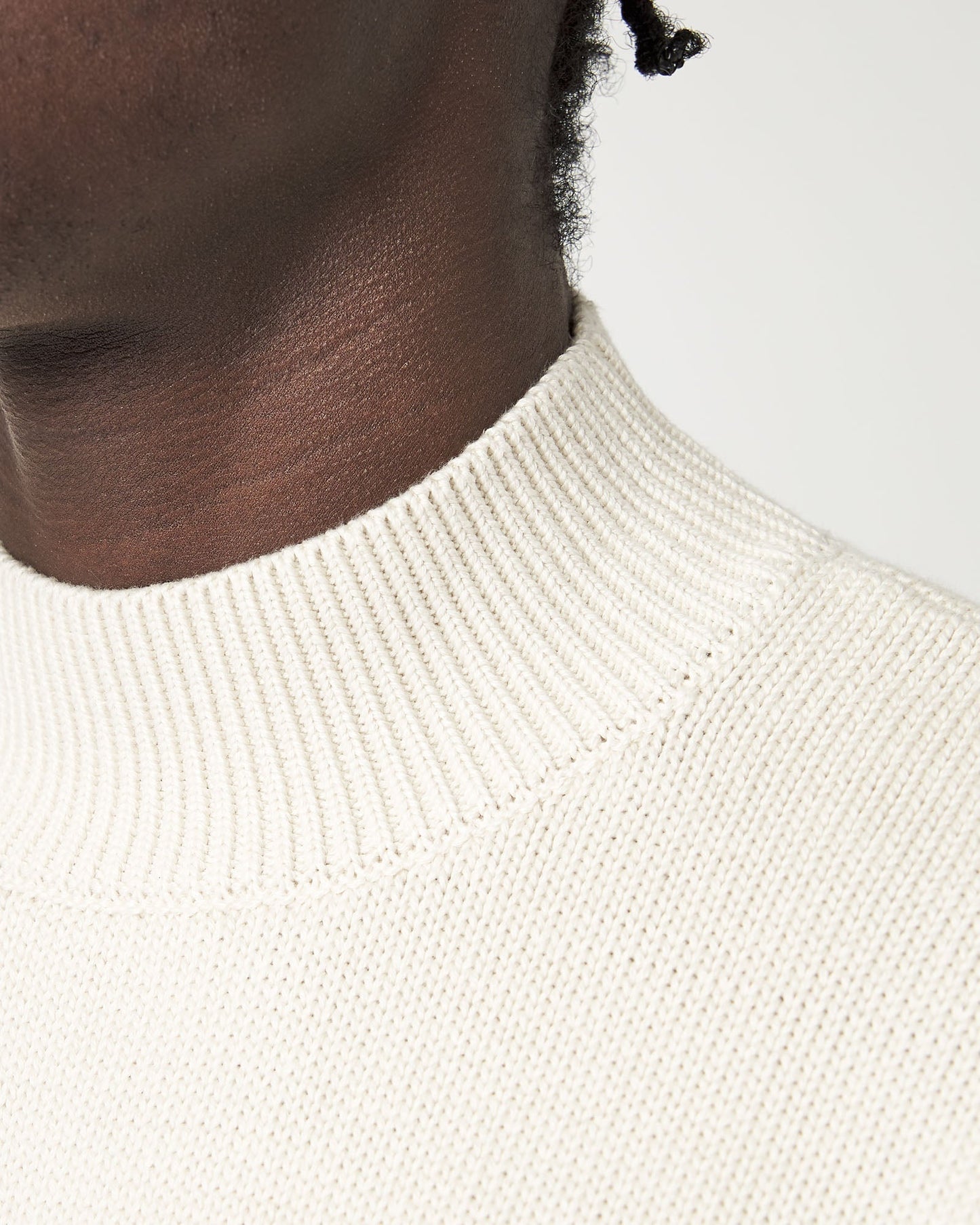 High Neck Knit Sweater