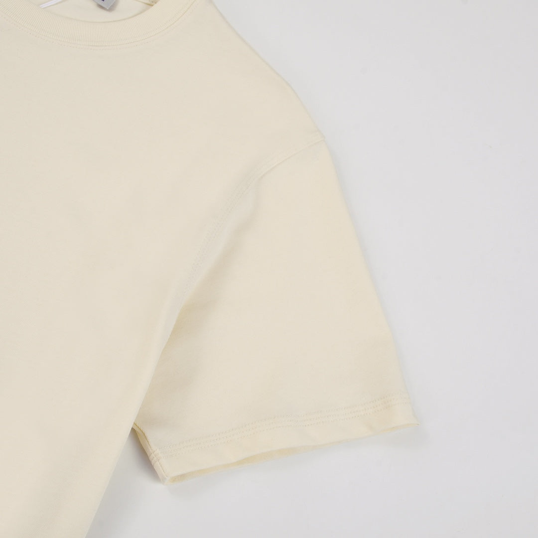 Round neck simple and comfortable short sleeves