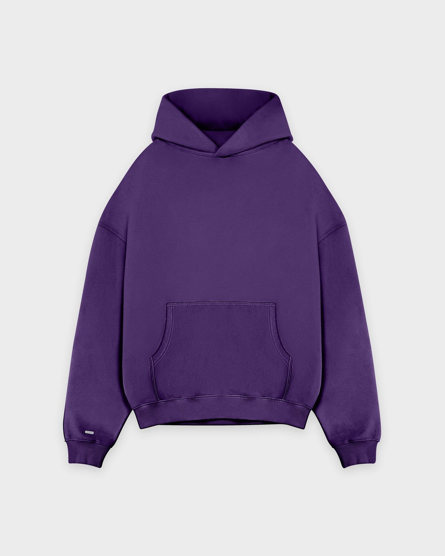 Heavy Purple Basic Hoodie