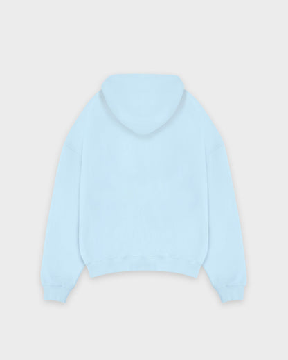 Heavy Babyblue Basic Hoodie