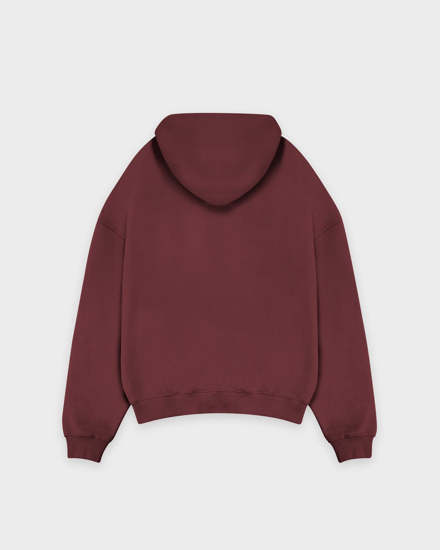 Heavy Ruby Red Basic Hoodie