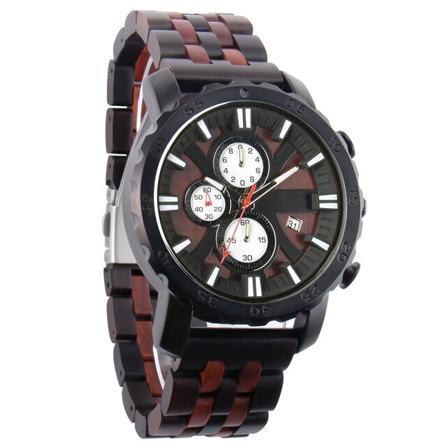 Wooden Style Men's Watch